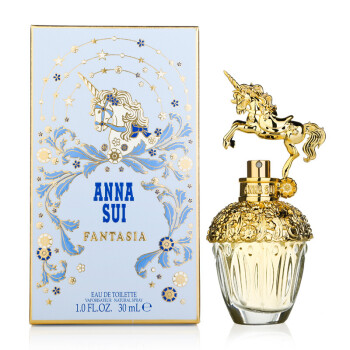 安娜苏(anna sui)女士淡香水 清新持久花果香调 筑梦天马独角兽30ml