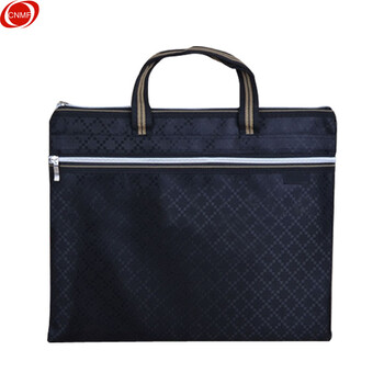 谋福 OS-888 牛津布圆点纹手提文件袋文件包