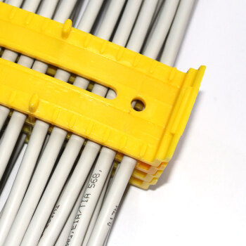 塑料固线器 理线器 塑料理线架 排线器 四色可选 3mm-12mm 6mm*12根