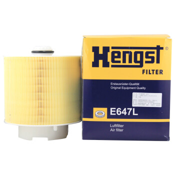 汉格斯特Hengst空气滤清器*E647L(适配奥迪05-11款A6L/C/A6 2.4/3.0/4.2L/2.8/3.2T)
