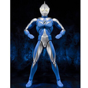 万代(bandai) ultra-act 奥特曼可动模型玩具 16cm 男孩礼物 高斯