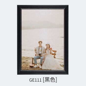 婚纱照相框挂墙16 20 24 30 36寸定做复古创意油画框装裱海报画框 ge