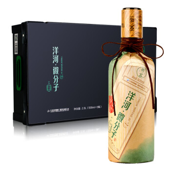 洋河微分子.微客kgd40 500ml*5瓶 33.8度 整箱 礼盒装