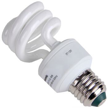 松下（Panasonic）螺旋型节能灯11W E27灯头  4只装 冷光/日光色