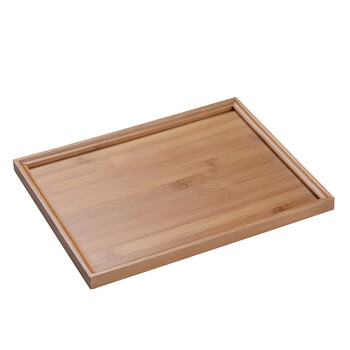 
                                        一屋窑制 一屋窑 茶具 茶托 竹制茶盘  果盘 竹盘                