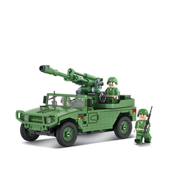 卫乐积木陆战英豪立体拼插早教益智拼装玩具儿