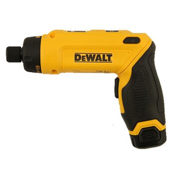 得伟（DEWALT）电动螺丝刀工具包 7.2V锂电充电式感应螺丝起子 2x1.0Ah电池套装 DCF680G2