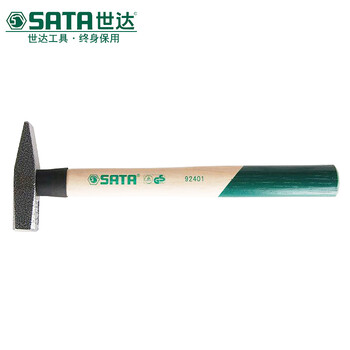 sata世达手动工具榔头钳工木柄锤木锤子铁锤四氟搅拌塞24口图片