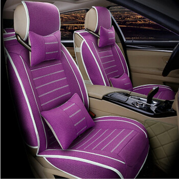 偶美尬冬季汽车坐垫套四季通用冰丝汽车座垫福