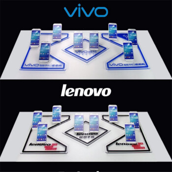 VIVO手机专卖店柜台手机托盘 OPPO R9展示架