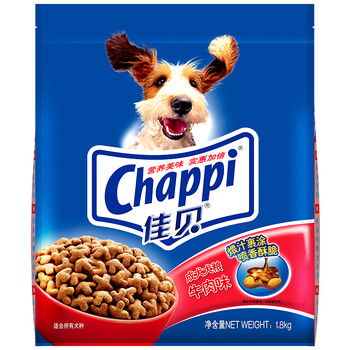 佳贝 宠物成犬狗粮 牛肉味1.8kg