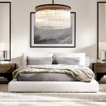 20°品牌家具 北欧现代简约布艺床双人床1.8米