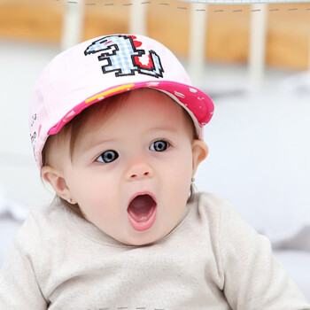宝宝遮阳帽1-2岁小孩帽子韩版 宝宝鸭舌帽 婴儿