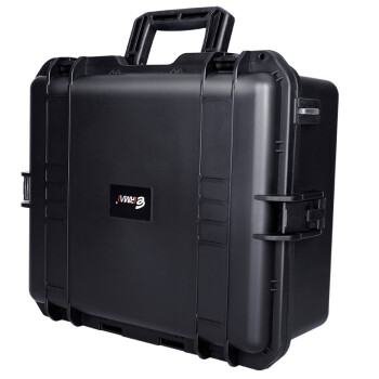 锐玛（EIRMAI）R201 数码单反相机安全箱多功能收纳箱仪器箱摄影器材镜头防潮箱 黑色