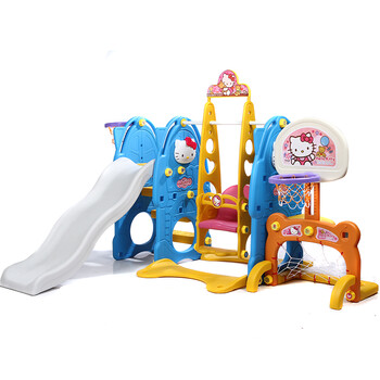 Rising Sun滑滑梯篮球架家用滑梯乐园室内儿童