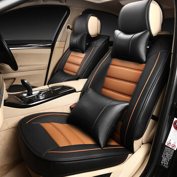 华静2016新款夏季全包围皮坐垫专车专用四季