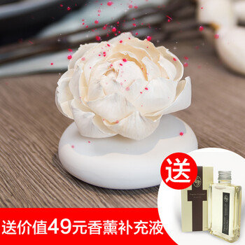 
                                        法式房间香水 无火干花天然香薰精油套装 薰衣草百合减压助睡眠 净化空气 持久清香 加送100毫升精油 薰衣草庄园(帮助睡眠)                
