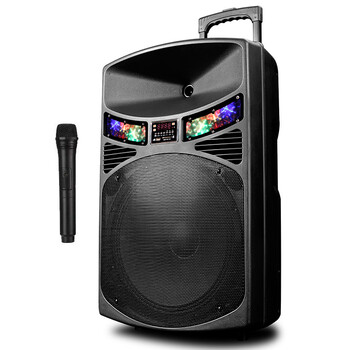 长虹广场舞视频拉杆音箱 15英寸重低音大喇叭