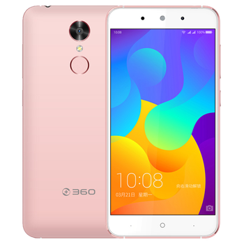 360手机 F4移动4G手机 双卡双待 玫瑰金 标准