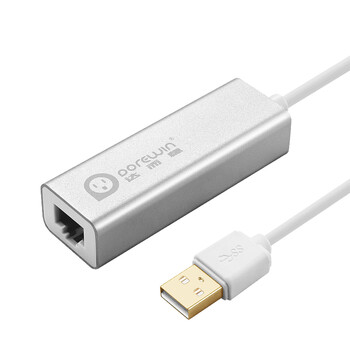 达而稳 USB转网口网线接口rj45转换器 usb网卡