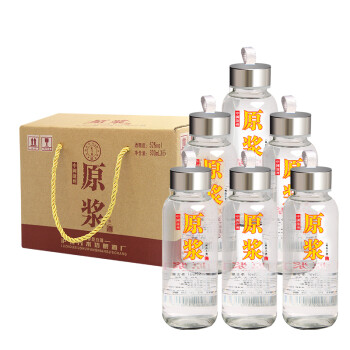 泸州原浆 精品白酒小瓶 52度 300ml 粮食酒 礼盒装 浓香型高粱酒 整箱