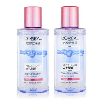 欧莱雅三合一卸妆洁颜水 温和卸妆水 倍润型中