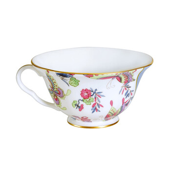Wedgwood Butterfly Bloom 蝶恋花绿色杯碟 骨瓷茶杯/咖啡杯套装 混合色 150ml