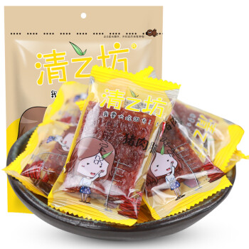 清之坊  原味猪肉脯 200g 独立小包  靖江特产休闲零食肉脯肉干网红小吃