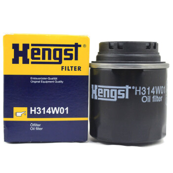 汉格斯特Hengst机油滤清器*H314W01(适配进口尚酷III/大众新帕萨特/新甲壳虫/高尔夫VI/奥迪A1/A3)
