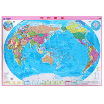 《世界地图 水晶版地理学习图典 中国地图出版