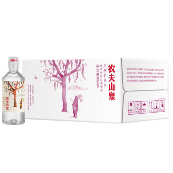 農夫山泉 飲用天然礦泉水 400ml*24瓶 整箱