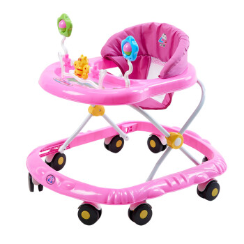 三乐slaa1多功能u型婴儿助步车带音乐婴儿宝宝儿童8轮子学步车可折叠