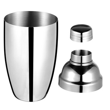 费纳斯 不锈钢调酒器 洋酒摇酒壶 专业级摇壶雪克杯 鸡尾酒调酒器奶茶摇壶250-550ml 350ml 镜光银【图片 价格 品牌 报价】-京东