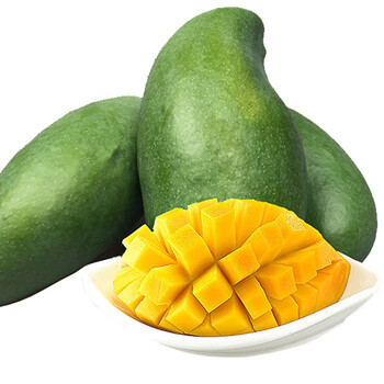 越南青芒玉芒果 新鲜青芒果2.5kg 非小农台鸡蛋