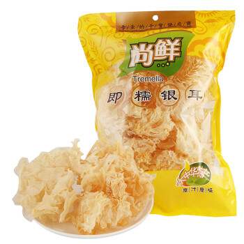 豪雄 即糯银耳莲子羹 白木耳干货100g