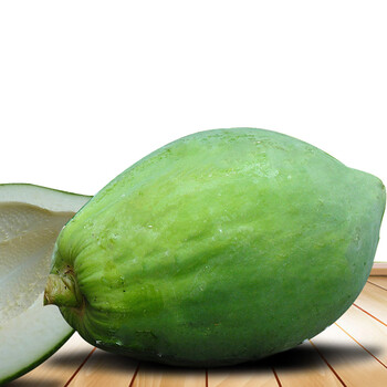 广西酸木瓜 新鲜青木瓜 应季时令孕妇下奶蔬菜