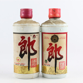 80年代 郎酒2瓶 53度250ml 642g621g