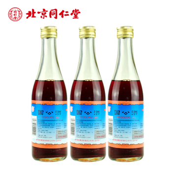 北京同仁堂官方 国公酒 328ml/盒 散风祛湿舒筋关节疼腰腿痛 白酒【3