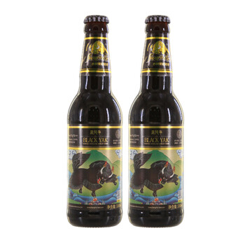 香格里拉啤酒 黑牦牛(熟啤酒) 330ml*2 1919酒