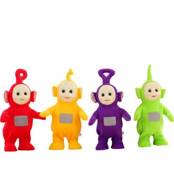 正版天线宝宝毛绒玩具花园宝宝卡通玩偶公仔布娃娃儿童节生日礼物