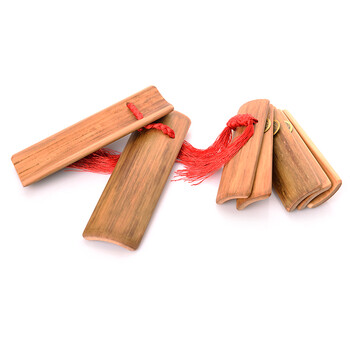 红星 成人黑色快板山东竹板 舞台演奏天然老竹