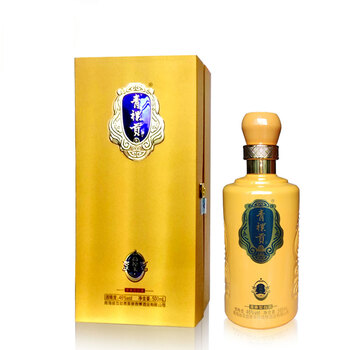 青海省互助县产昆仑泉青稞酒46度青稞贡酒高原美 500ml*1瓶 青稞酒