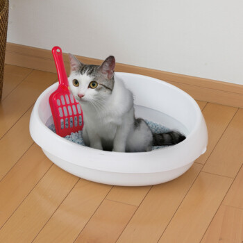 爱丽思IRIS猫砂盆 开放式猫厕所 宠物幼猫成猫