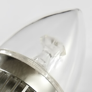 科美家光源led灯泡透明尖泡节能灯4瓦E14灯泡灯具8015 8015-暖白