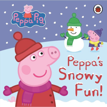 英文原版 小猪佩奇:佩奇雪中嬉戏 peppa pig: peppa"s snowy fun