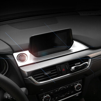 尚 17款全新阿特兹导航面板饰框 阿特兹内饰改