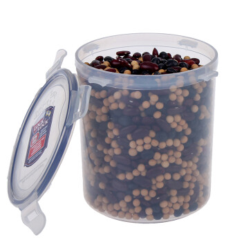 
                                        乐扣乐扣普通型塑料圆形保鲜盒 便当盒饭盒 HPL933B 1.4L                