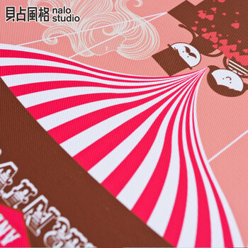 贝占风格 巴黎气球 现代客厅装饰画沙发背景墙画卧室有框画壁画挂画 三件套 画面自选(默认ABC) 35*50