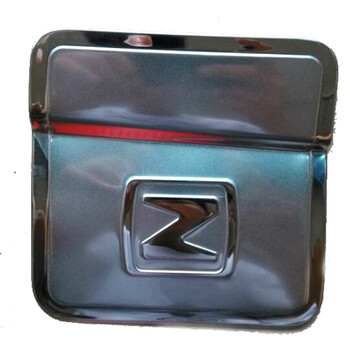 雨中天 汽车油箱盖贴油盖专用保护贴不锈钢油