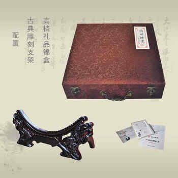 雅川礼瓷 景德镇陶瓷器 青花骨瓷精品赏盘看盘挂盘  高档陶瓷工艺品装饰摆件 清明上河图